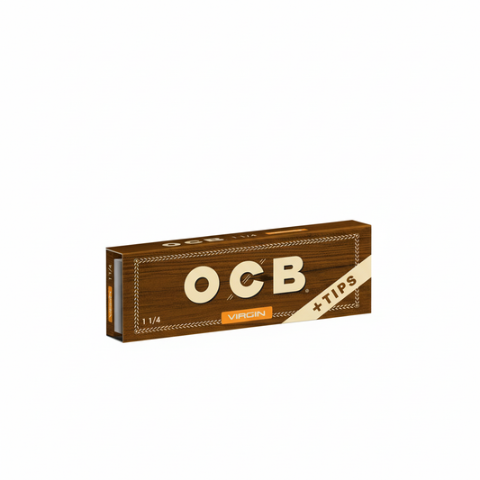 OCB Unbleached Booklet on White Background