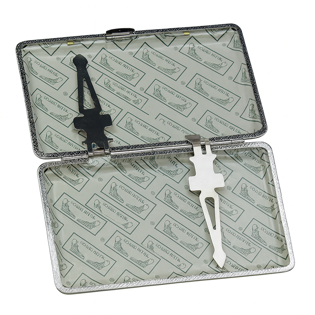 Delicate Pattern Cigarette Case Retro Leather Smoking Box Waterproof Slim Tobacco Storage Gift for Smoker Accessories