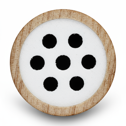 Close-up of breather filter