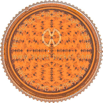 Herb Mill Grinder XL Storz & Bickel Volcano Plastic Extra Sharp Teeth Fine Ground Herbs Orange Manual