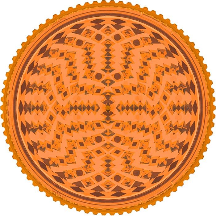 Herb Mill Grinder XL Storz & Bickel Volcano Plastic Extra Sharp Teeth Fine Ground Herbs Orange Manual