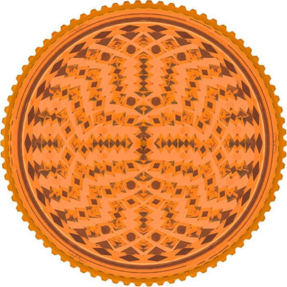 Herb Mill Grinder XL Storz & Bickel Volcano Plastic Extra Sharp Teeth Fine Ground Herbs Orange Manual