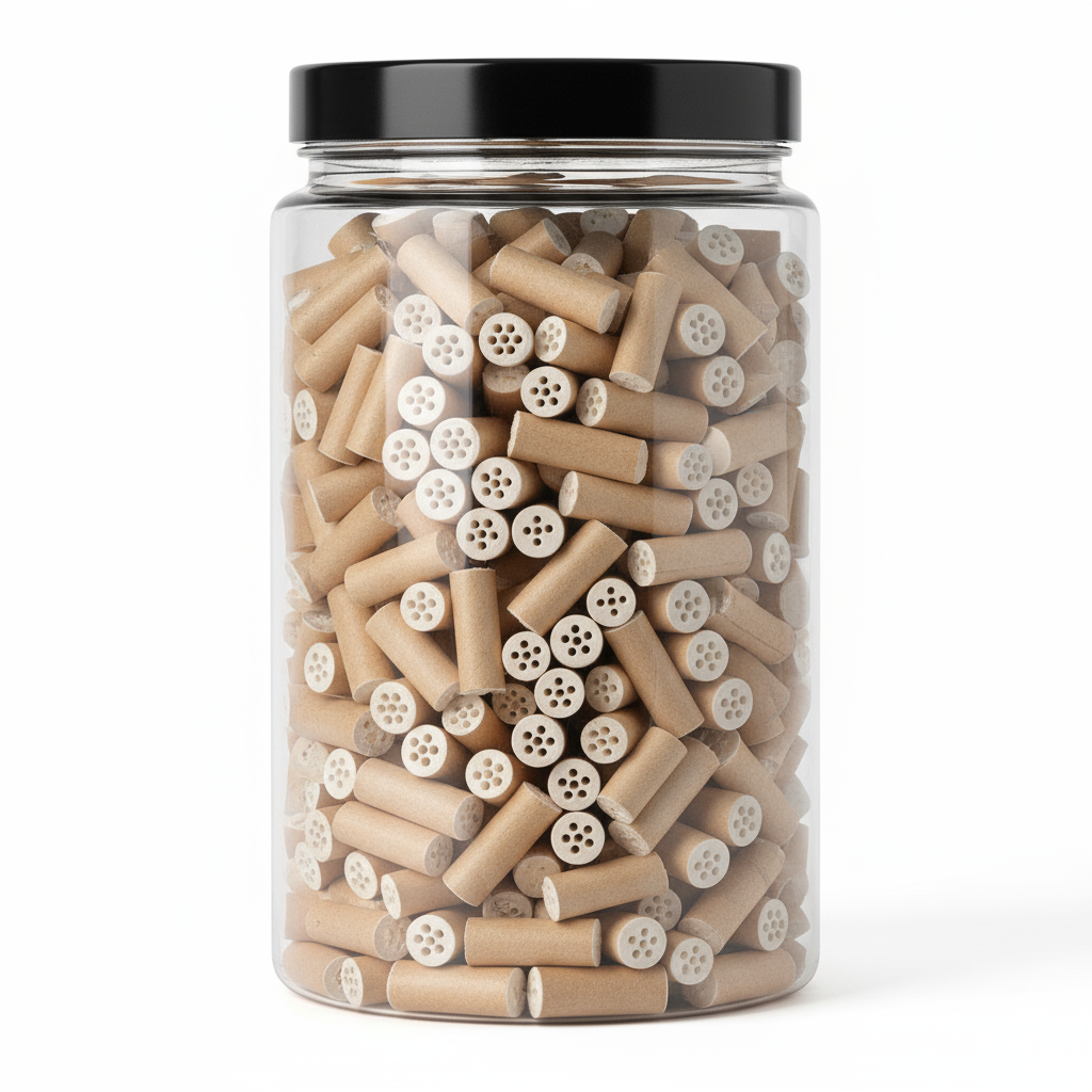 Jar with 1000 filters