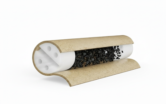 Product zoomed out on white background