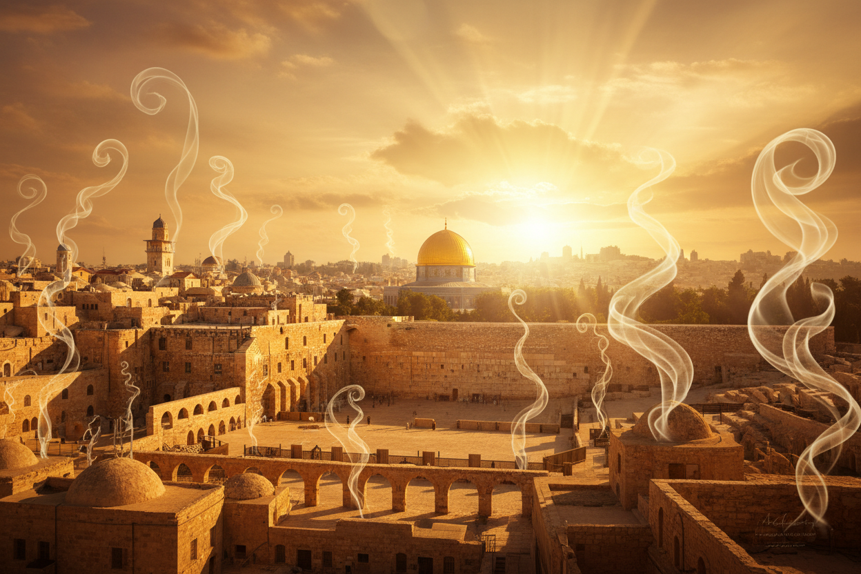 Timeless, meaningful, and profound.
Jerusalem connects smoke and spirit, earth and heaven.
Crafted for those who value ritual, depth, and legacy.